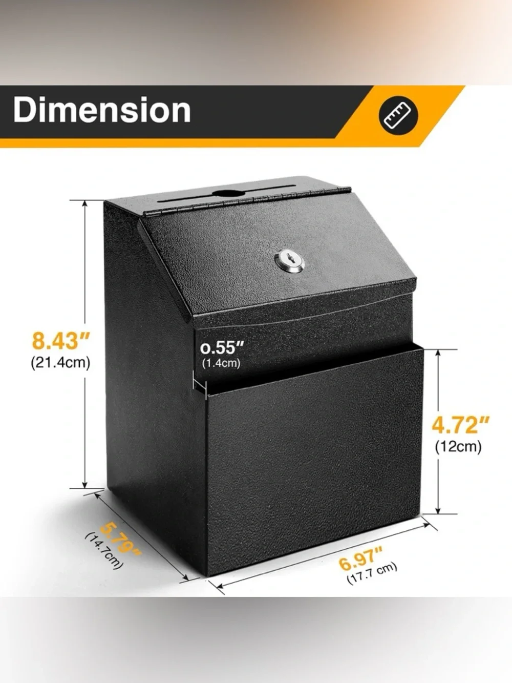 LINSIRON Suggestion Box 2 pc